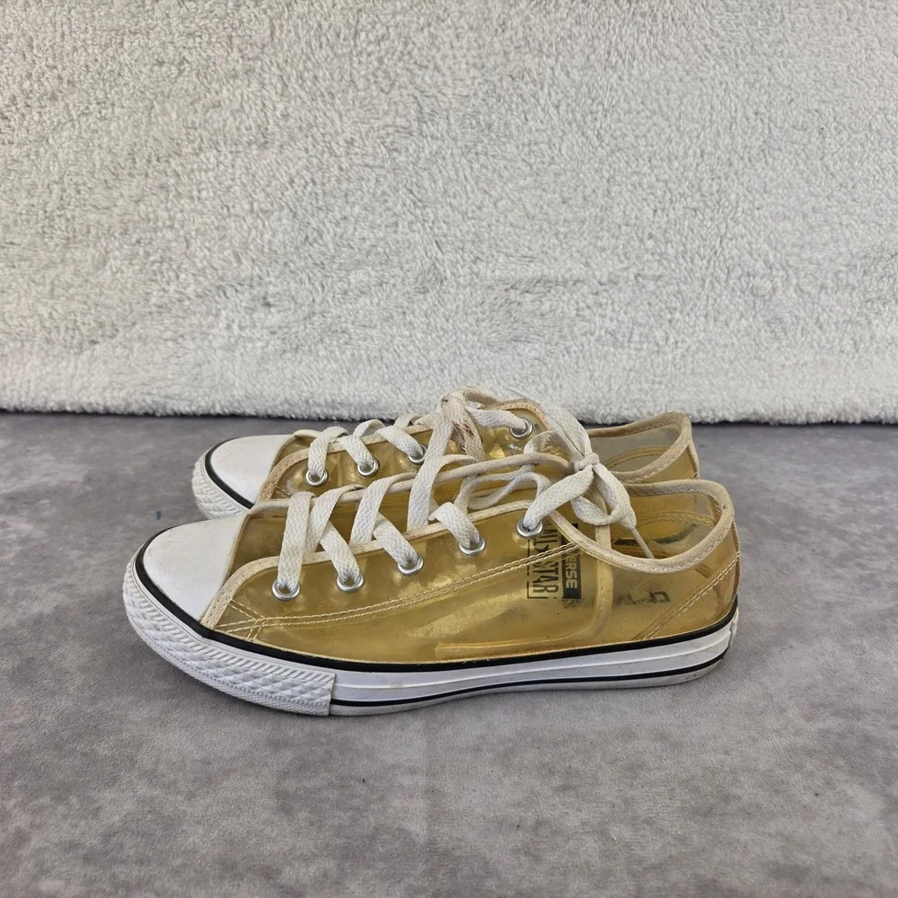 Converse Chuck Taylor All Star Low Top Translucent Yellow Youth Shoes 348633C